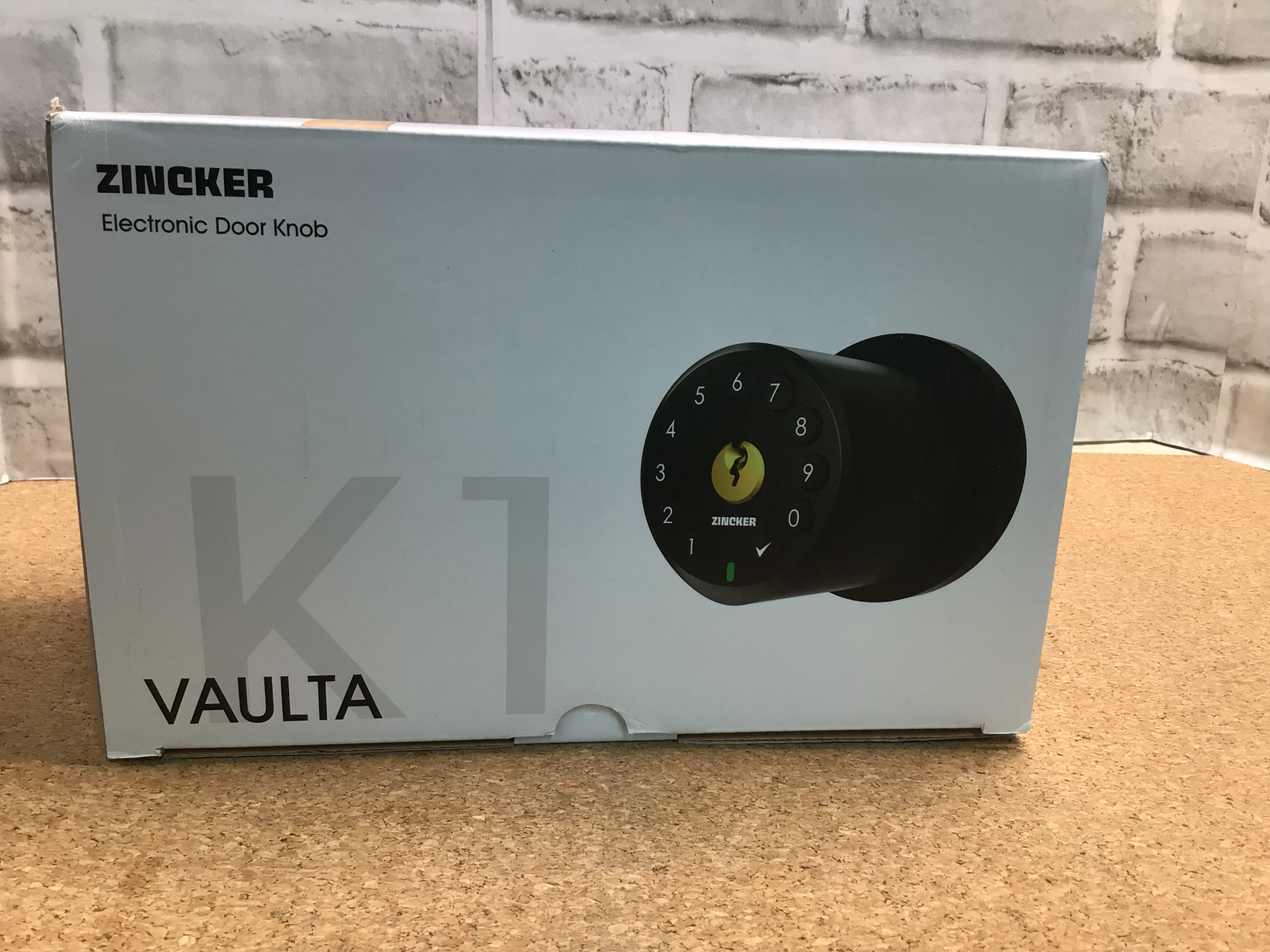 Zincker Door Knob with Keypad Lock Interior Keyless Entry Child Proof Door Lock (7932495167726)